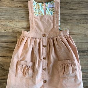 SWEETHONEY dusty pink Pinafore